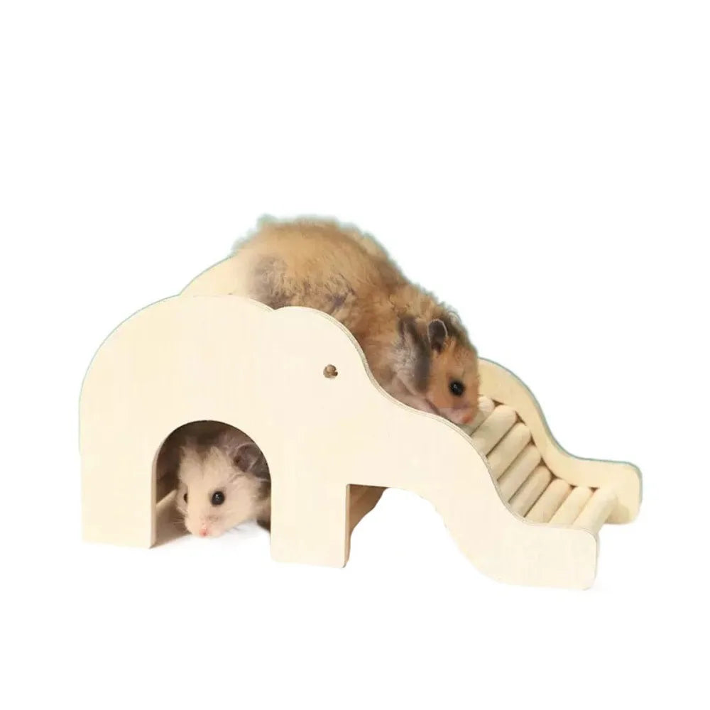 Decorative Wooden Hamster Ladder Wood Animals Cage Ladder Hamster