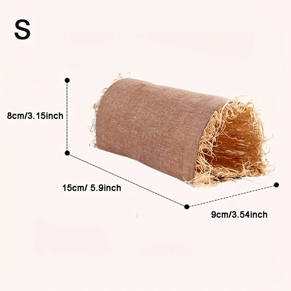 Hideaway Grass Rabbit Hideout Bunny Hideaway Hut Guinea Pig Linen Tunnel