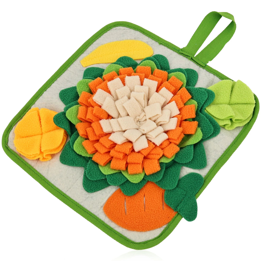 Small Pet Foraging Blanket for rabbits, guinea pigs, and chinchillas from Burrowly small pet supplies.