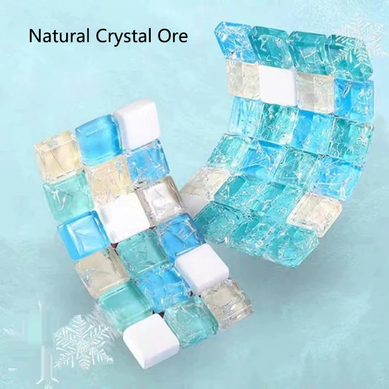 Natural Crystal Cooling Pad for Small Pets for hamsters, guinea pigs, and chinchillas from Burrowly small pet supplies.