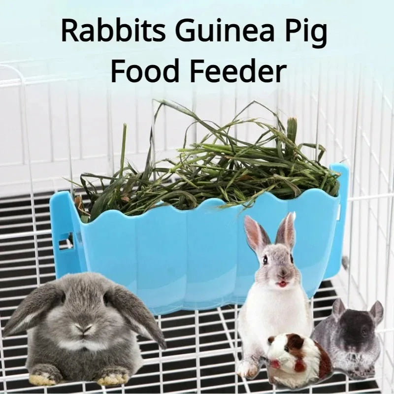Hanging Hay and Food Feeder for Rabbits Bowls & Bottles for Burrowly bowls & bottles and small pet care.