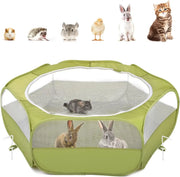 Waterproof Small Animal Playpen Tent Habitats & Travel for Small Pets for Burrowly habitats & travel and small pet care.