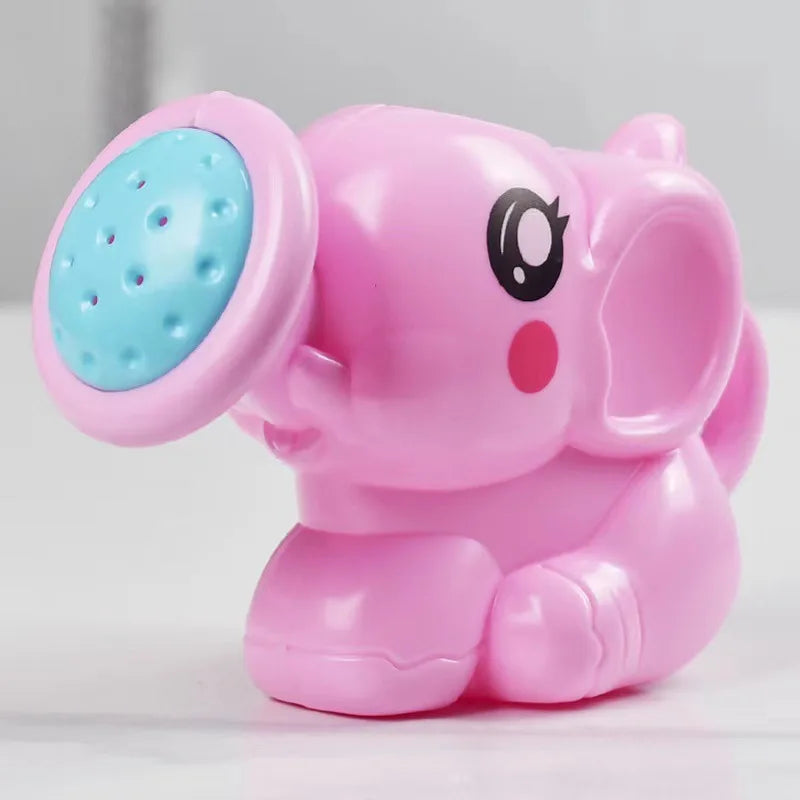 Bath Toy Plastic Kettle Bath Shower Tool Baby Bathroom Toy Elephant