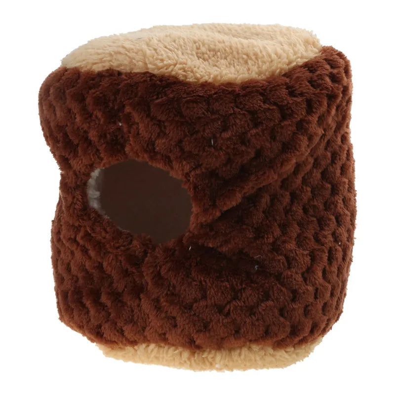 Plush hanging hideout hammock for cozy small pet rest from Burrowly.