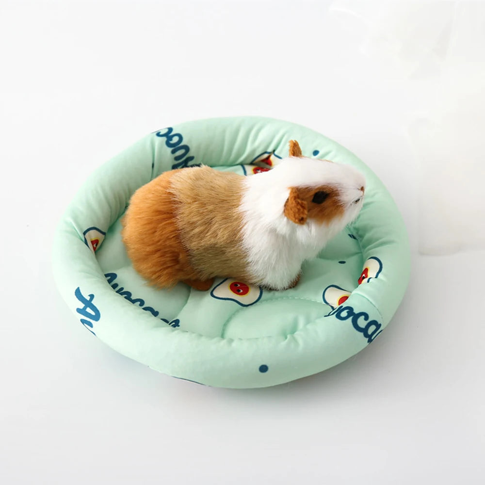 Round Cooling Bed for Hamsters for hamsters, mice, and gerbils from Burrowly small pet supplies.