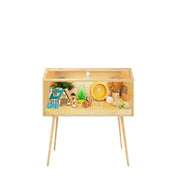 Hamster Cage Solid Wood Terrarium Supplies Nest Landscaping Special Golden Bear Super Large Luxury Villa Winter Incubator