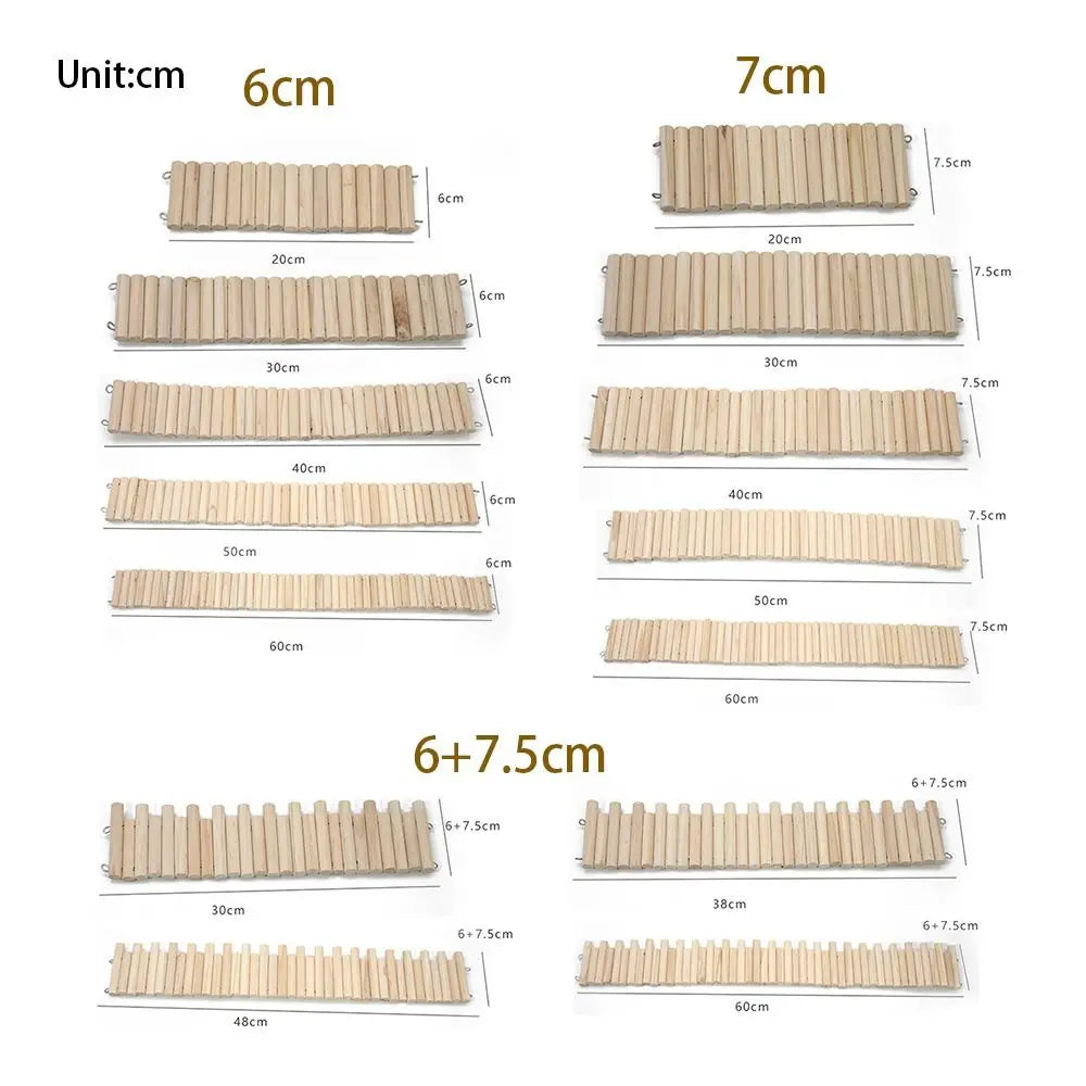 Bendable Hamster Climbing Ladder Multifunctional Easy to Install Hamster