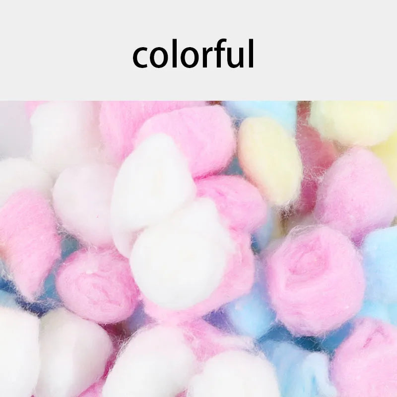 100pcs Colorful Winter Warm Cotton Ball Cage House Bed Supply For Hamster Rat Mouse Small Animals Hedgehog Guinea Pig Supplies
