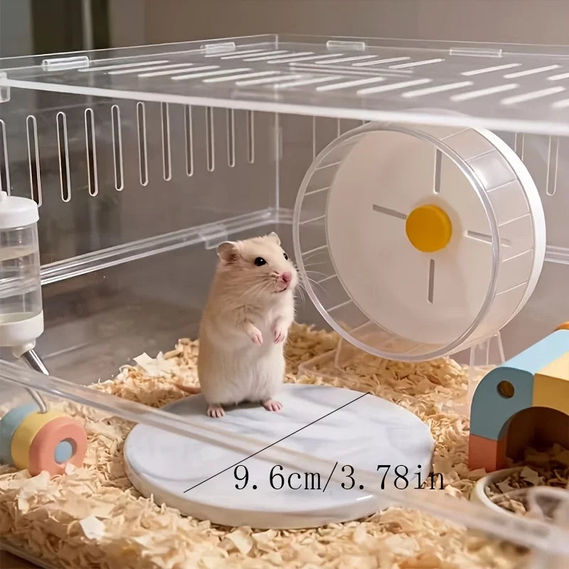 Square/Round Hamster Cooling Pad Chew-proof and Tip-resistant Cooling Mat Cooling Pad for Hamsters Small Pet Easy To Clean
