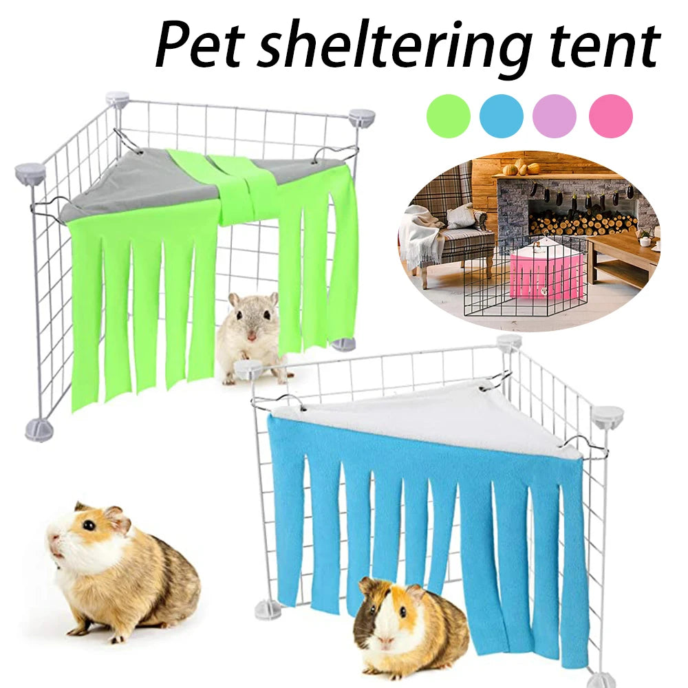 Tassel Strip Animal Hamster Hideout Guinea Pig Hideaway Tent Hammock