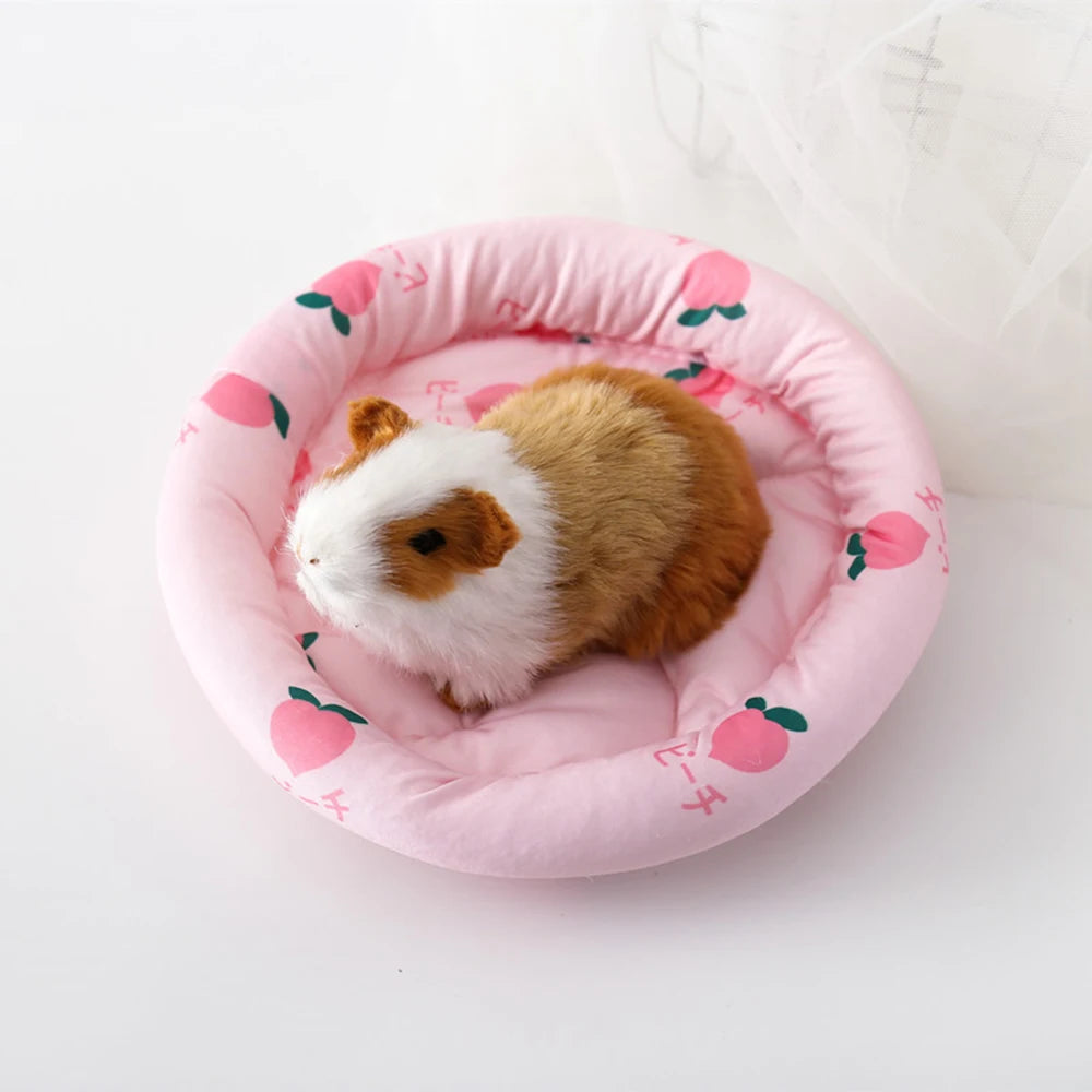 Round Cooling Bed for Hamsters for hamsters, mice, and gerbils from Burrowly small pet supplies.