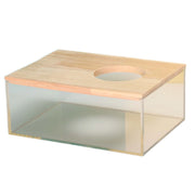 Clear Hamster Sand Bath House Bedding & Substrates for Burrowly bedding & substrates and small pet care.