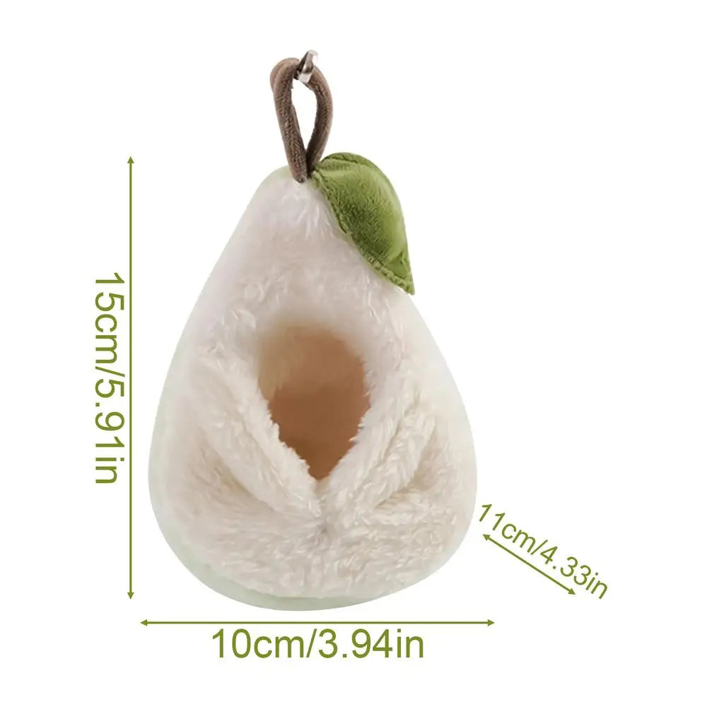 Chinchilla Hammock with Hook House Funny Decor Funny Hamster Bed Warm Nest
