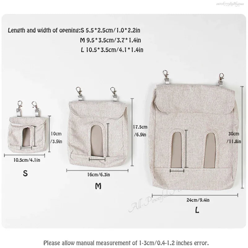 Hanging Hay Storage Bag for Small Pets