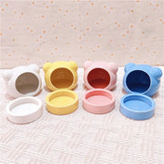 Ceramic Hamster Nest Summer Cooling Pet Ice House Ceramic Nest Dutch Pig for Burrowly cozy hides and small pet care.