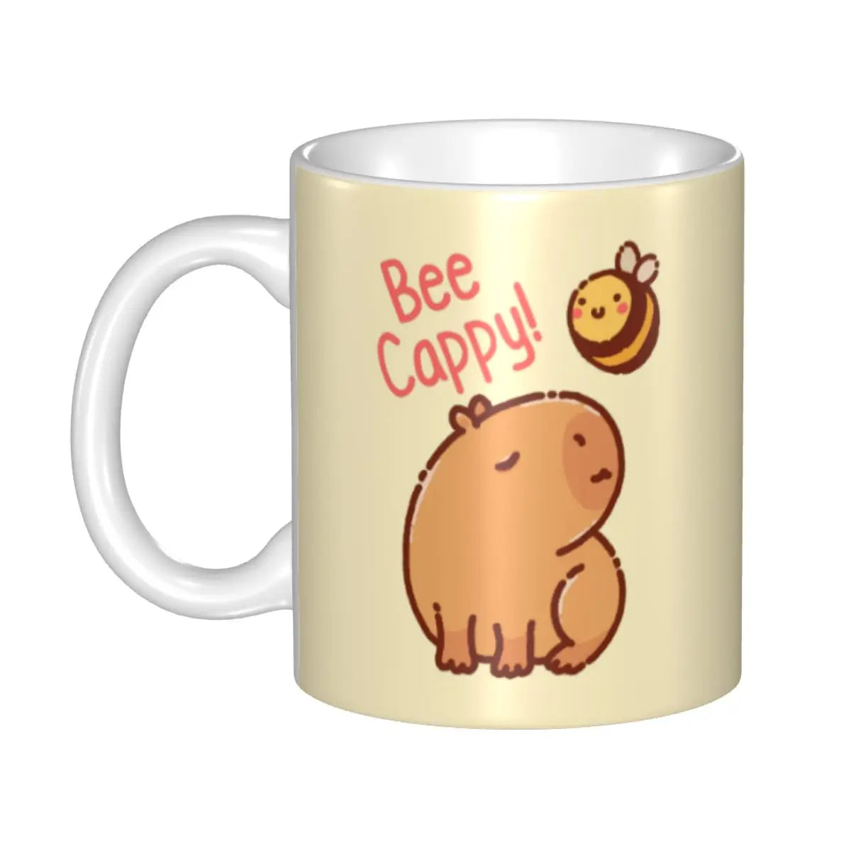 Custom DIY Capybara Giant Cavy Rodent Gamer Gaming Ceramic Mugs Customized Coffee Cup Creative Present