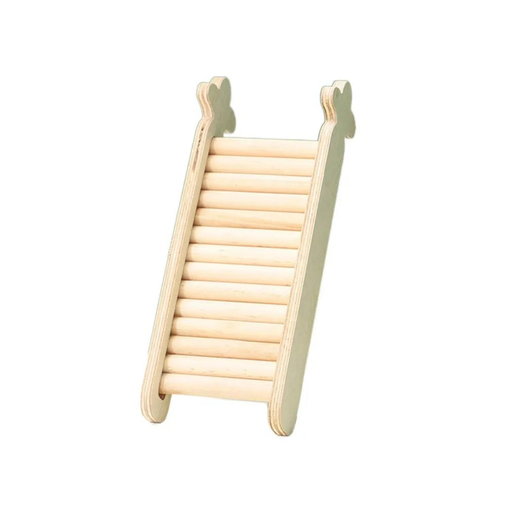 Decorative Wooden Hamster Ladder Wood Animals Cage Ladder Hamster
