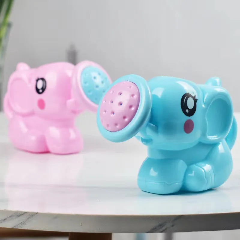 Bath Toy Plastic Kettle Bath Shower Tool Baby Bathroom Toy Elephant