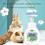 Disposable foam rabbit chinchilla hamster guinea pig dog free washing and deodorizing insect repellent dry cleaning 300ml