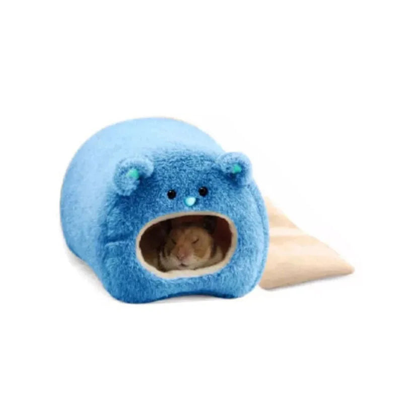 Soft hammock bed for hamsters and rats from Burrowly.