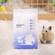 Small Animal Bedding Hamster Paper Cotton Bedding Odor Control Water Absorption Cage Decoration Rabbits Supplies for Outdoor