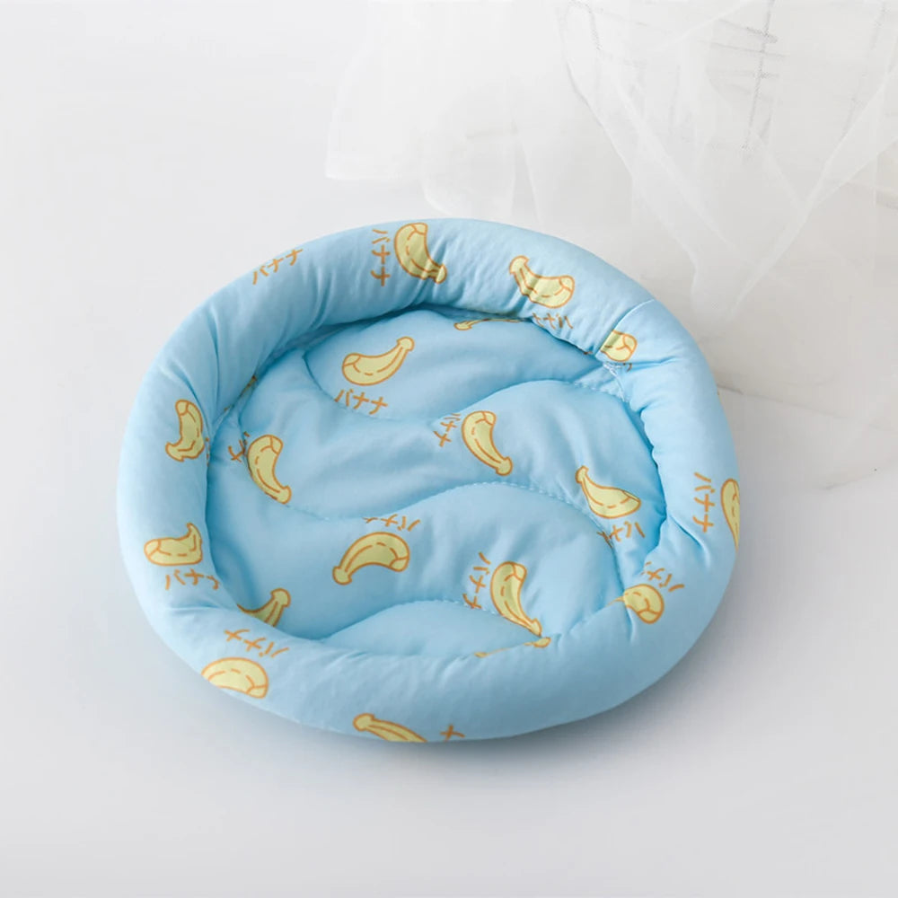 Round Cooling Bed for Hamsters for hamsters, mice, and gerbils from Burrowly small pet supplies.