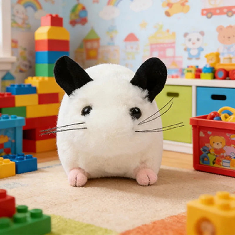 32cm Kawaii Simulation Chinchillidae Plush Toys Soft Lifelike Chinchillas Mouse Stuffed Animal Toys Kids Birthday Gifts