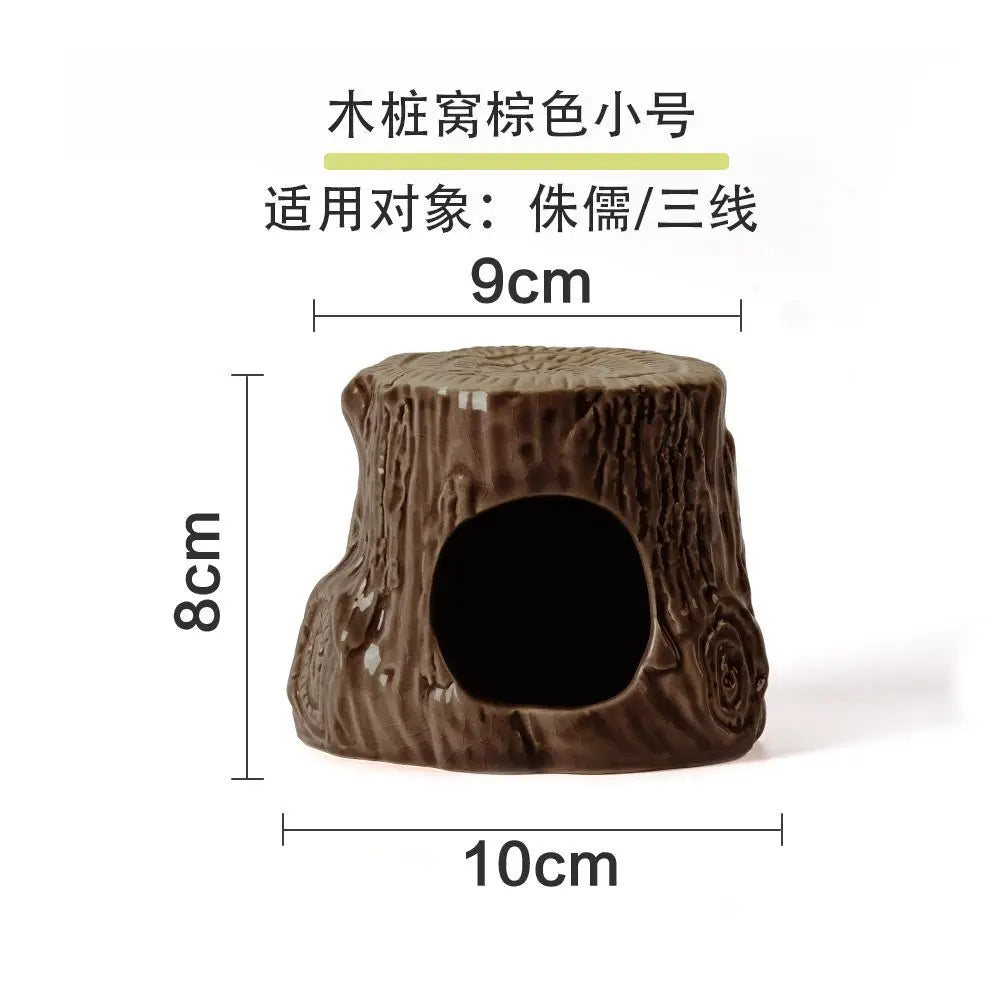 Hamster Nest Ceramic Nest Escape Cold Nest Golden Bear Large Cooling Igloo