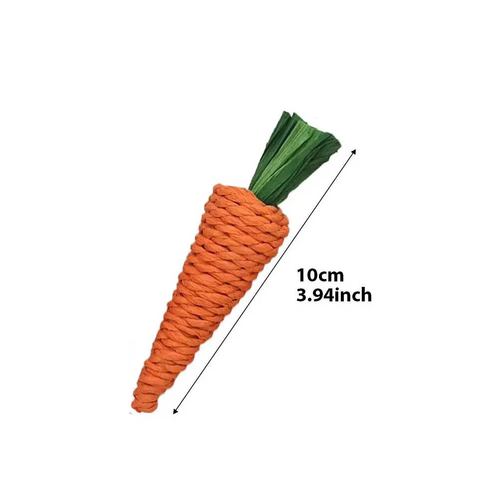 Small Animal Chew Toys for Ribbit Bunny Hamster Guinea Chinchillas Tooth