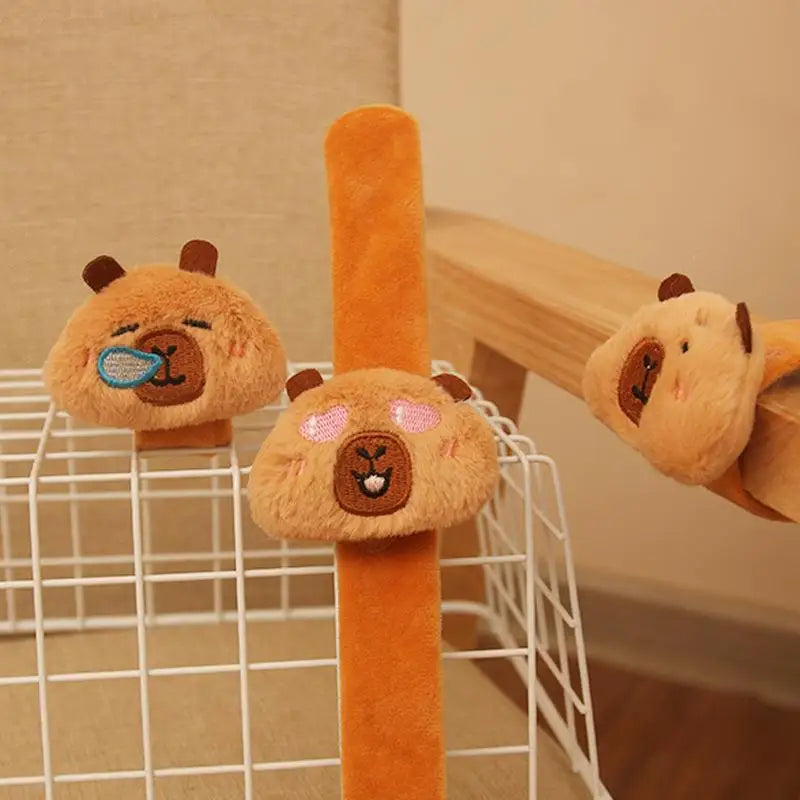 Cavy Plush Toy Bracelet Doll Children's Backpack Ornament Soft Stuffed Animal Girl Doll Toy Polyester Filled Positive Rich
