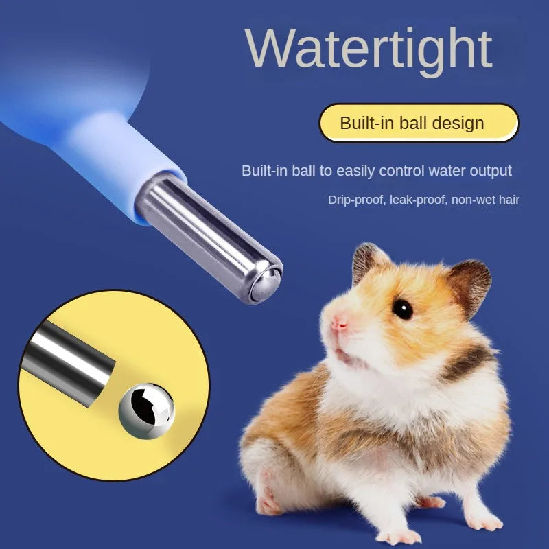 Plastic Hamster Water Bottle with Drinking Head