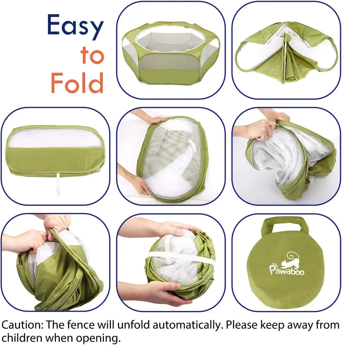 Waterproof Small Animal Playpen Tent Habitats & Travel for Small Pets
