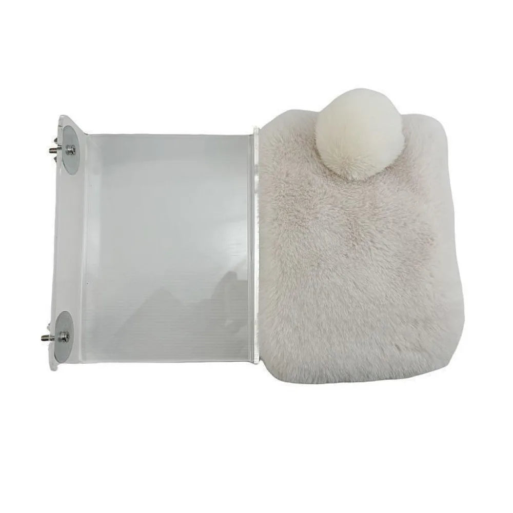 Warm Parrot Platform Detachable Acrylic Bird Resting Stand Comfortable Washable Parrot Sleeping Bed for Hamster Gerbils Mice