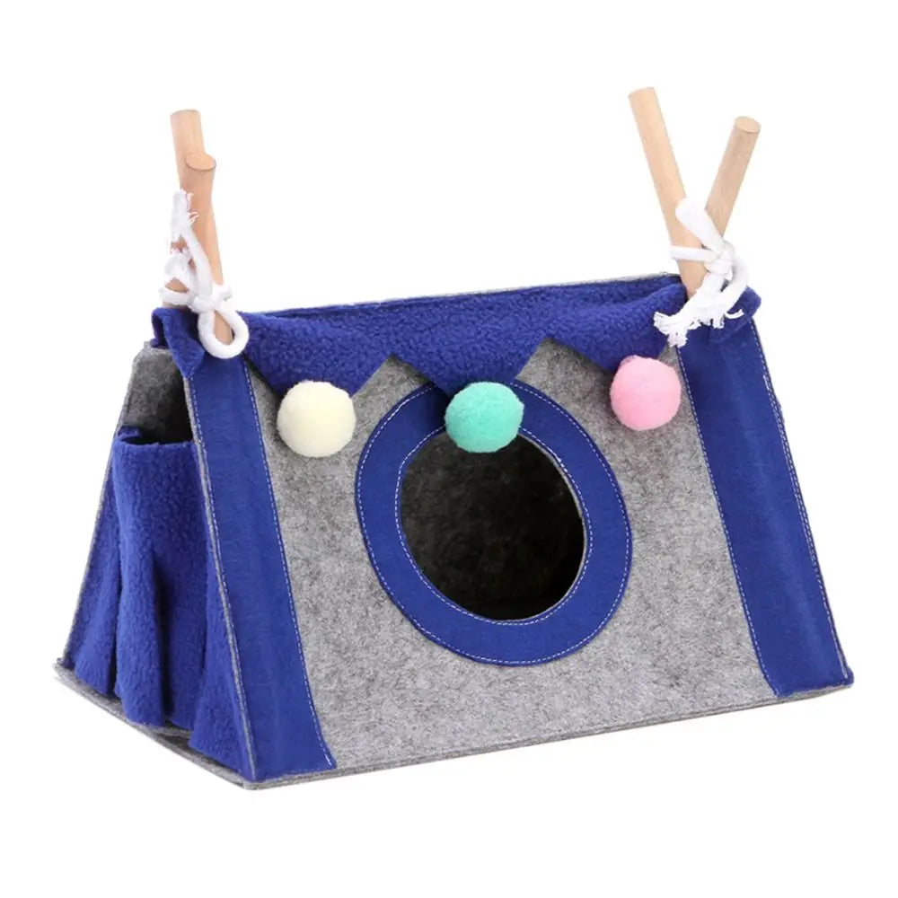 Felt Tent Hideout Cage Guinea Pig Hamster Cage Hamster House Rabbit Nest