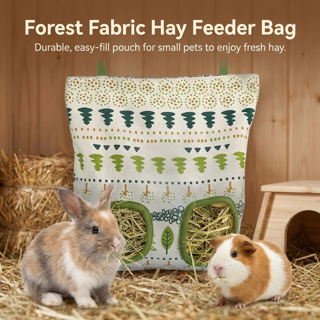 Hanging Hay Pouch for Rabbits and Guinea Pigs