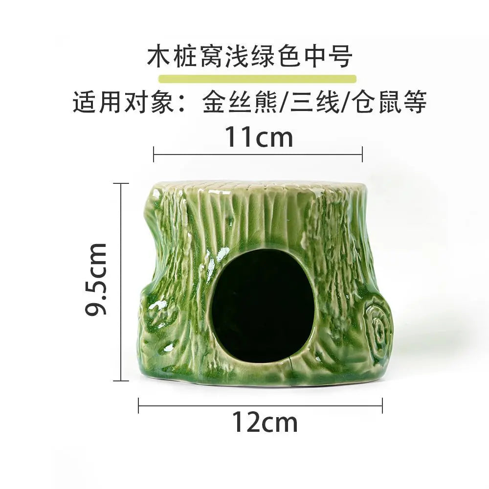 Hamster Nest Ceramic Nest Escape Cold Nest Golden Bear Large Cooling Igloo