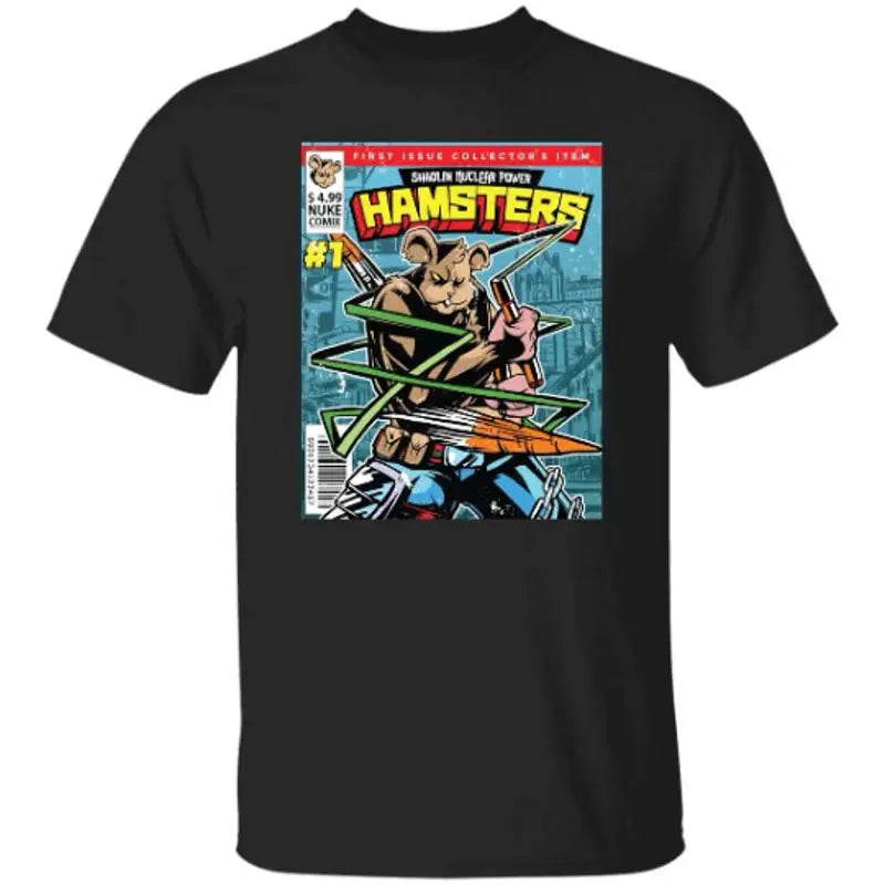 Hamster Comic Cover T Shirt For Girls Lover