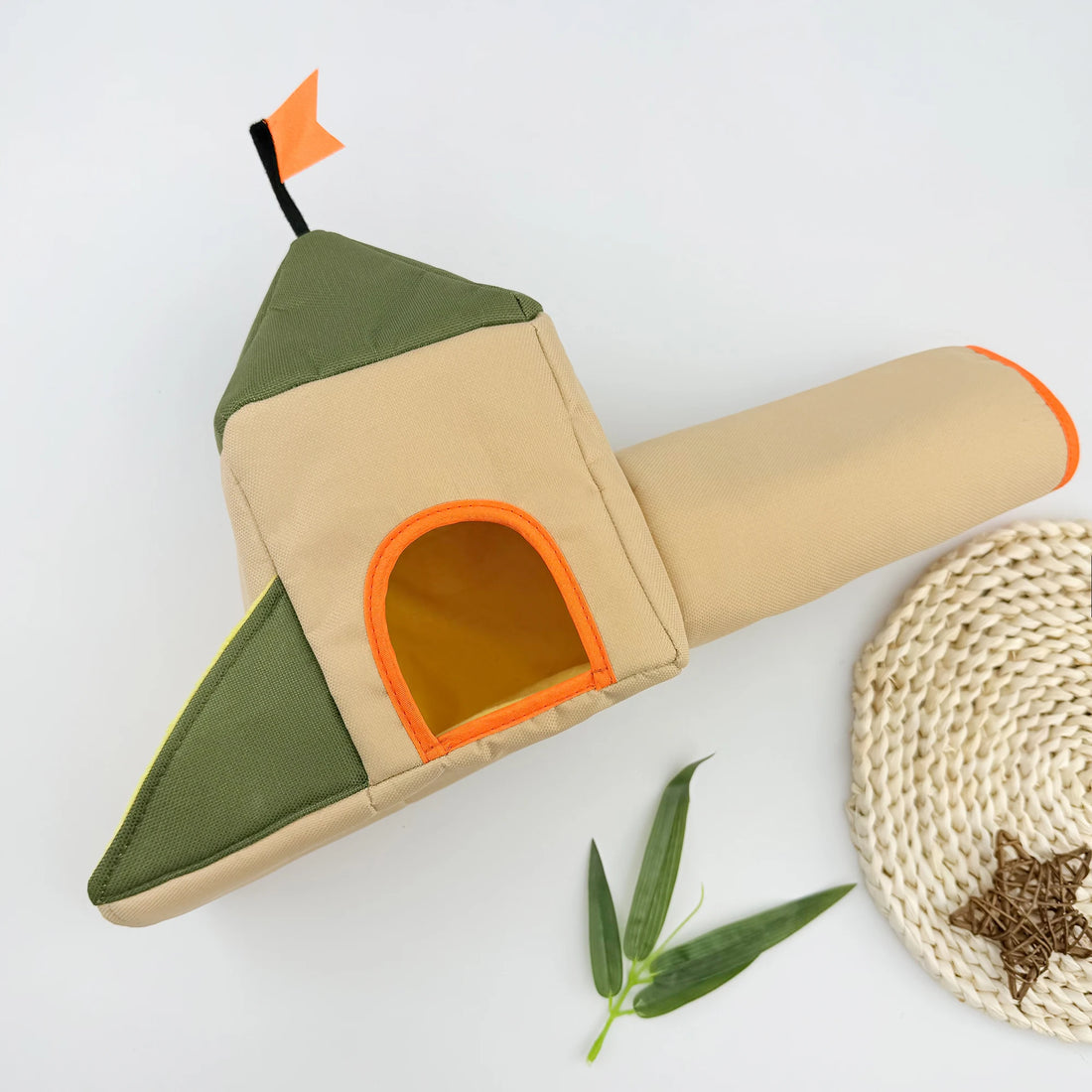 Pet Escape Tunnel House Hamster Guinea Pig Toys Landscaping Decoration Creative Design Drilling Holes Pet Supplies