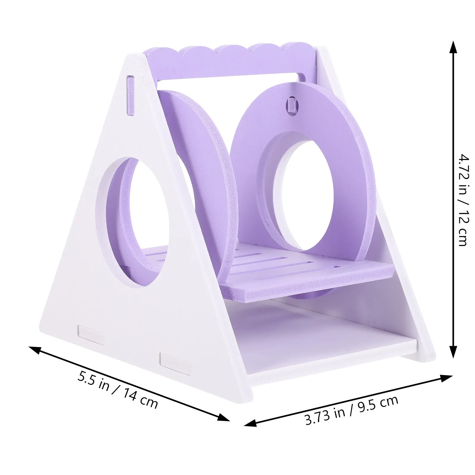 PVC Hamster Cage Swing Autumn Exercise Rest Small Pet Plastic Hamster Gerbil Squirrel Accessories Pet Accessories