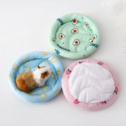 Soft small animal bed cushion for hamster, guinea pig, and rabbit comfort from Burrowly.