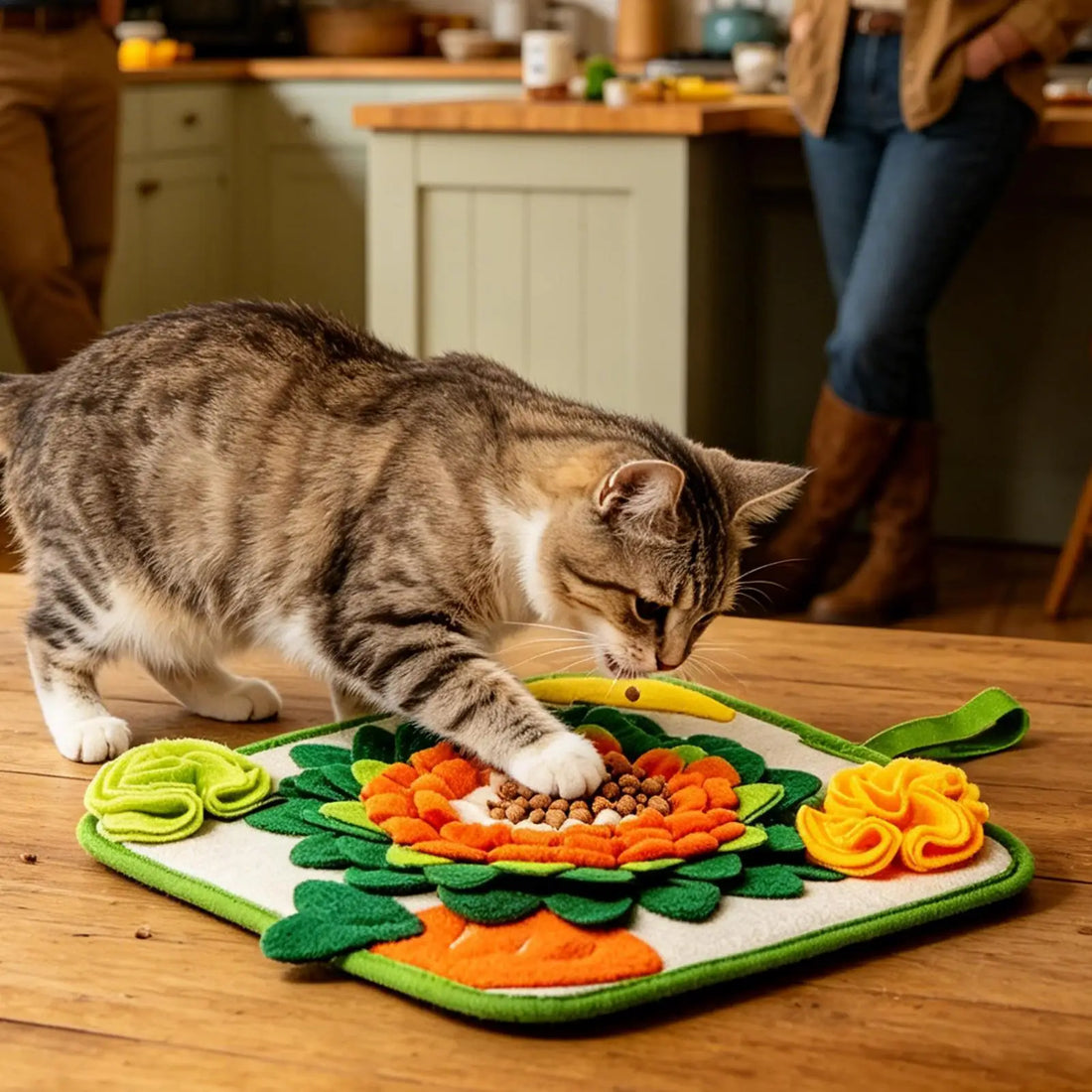 Rabbit Foraging Snuffle Mat for rabbits, and guinea pigs from Burrowly small pet supplies.