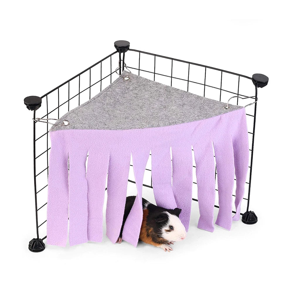 Tassel Strip Animal Hamster Hideout Guinea Pig Hideaway Tent Hammock