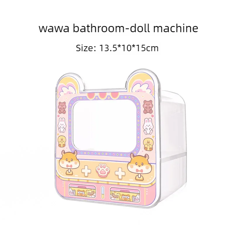 Hamster Bathroom Sinking Acrylic Excavator Box Fully Transparent Golden Bear Supplies Extra Large Toilet Bath Room Sand Basin