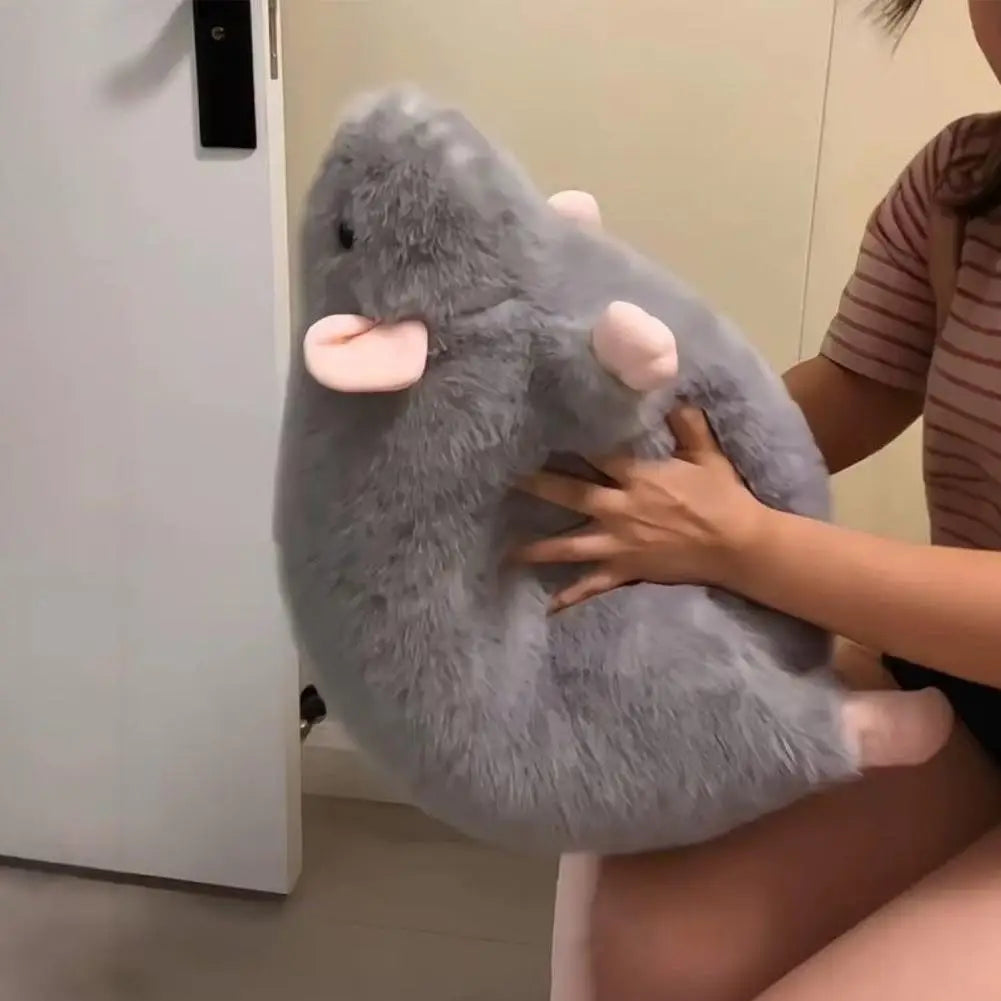 Simulation Mouse Plush Toy Cute Lying Animals Soft Plush Dolls Baby Toys Gifts For Children Creative Birthday Gifts