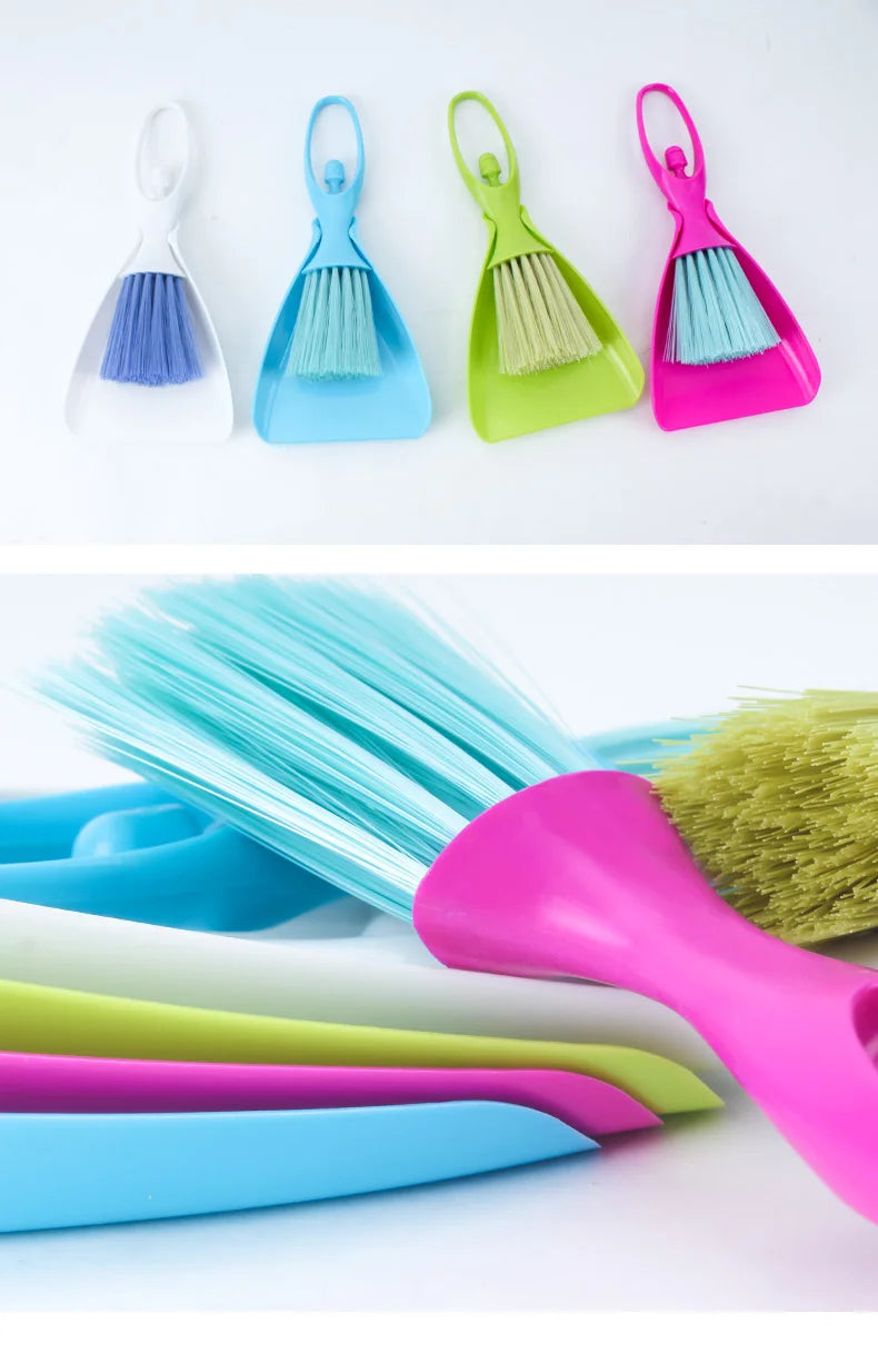 1 Set Mini Broom Dustpan Set Random Pet supplies hamster cleaning tools mini dustpa broom for cleaning wood shavings rabbits