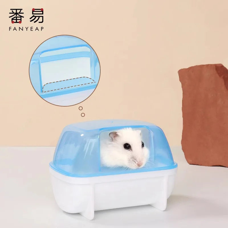 External Hamster Bath and Toilet Box