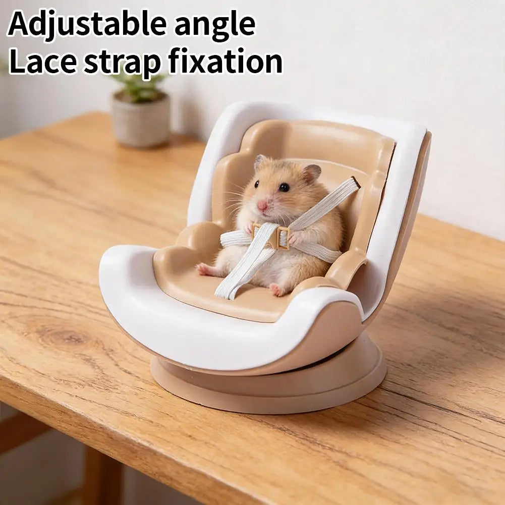 Hamster safety seat Doll Display Stand for Vehicle or Desktop Decoration, Collectible Toy Accessories,Doll Car Seat,Pet Supplies