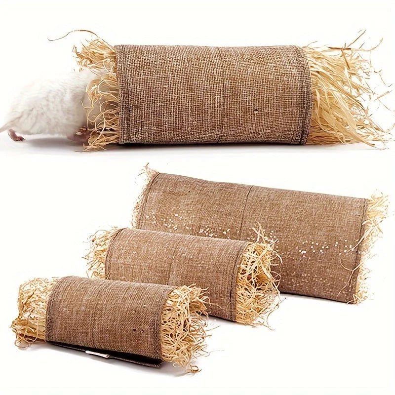 Hideaway Grass Rabbit and Guinea Pig Tunnel Hay & Forage
