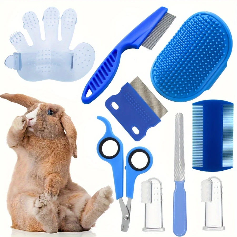 Small pet grooming and nail care kit for rabbits and guinea pigs from Burrowly.