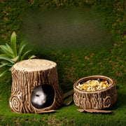 Hamster Nest Ceramic Nest Escape Cold Nest Golden Bear Large Cooling Igloo for Burrowly cozy hides and small pet care.